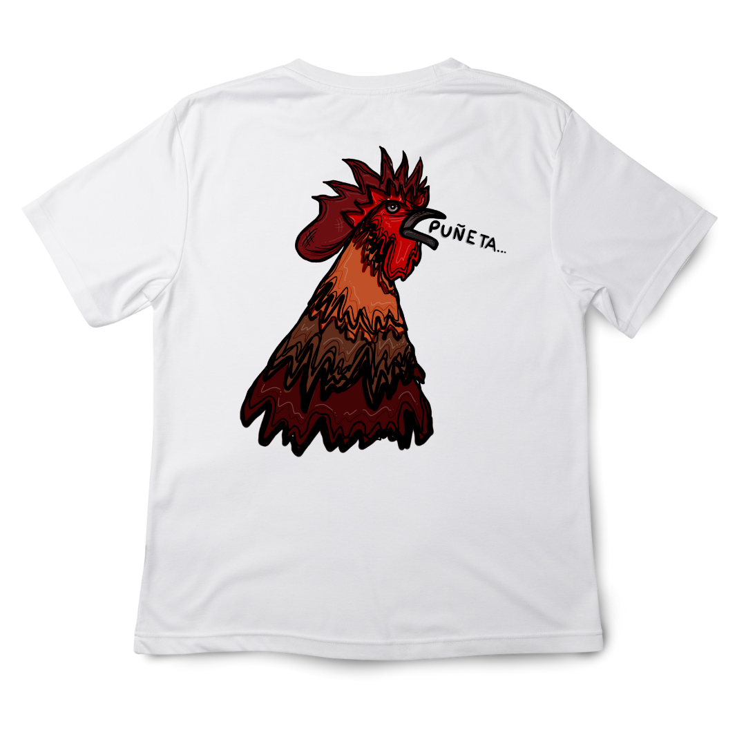 "Puñeta" Rooster Oversized TShirt